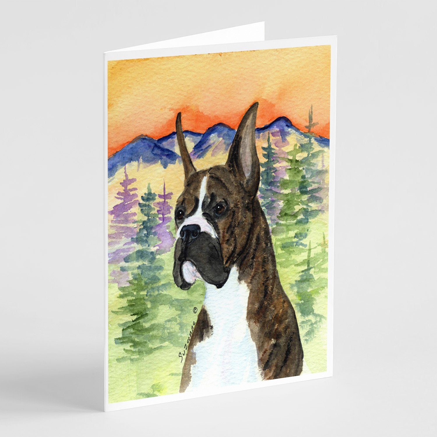 Buy this Boxer Greeting Cards and Envelopes Pack of 8