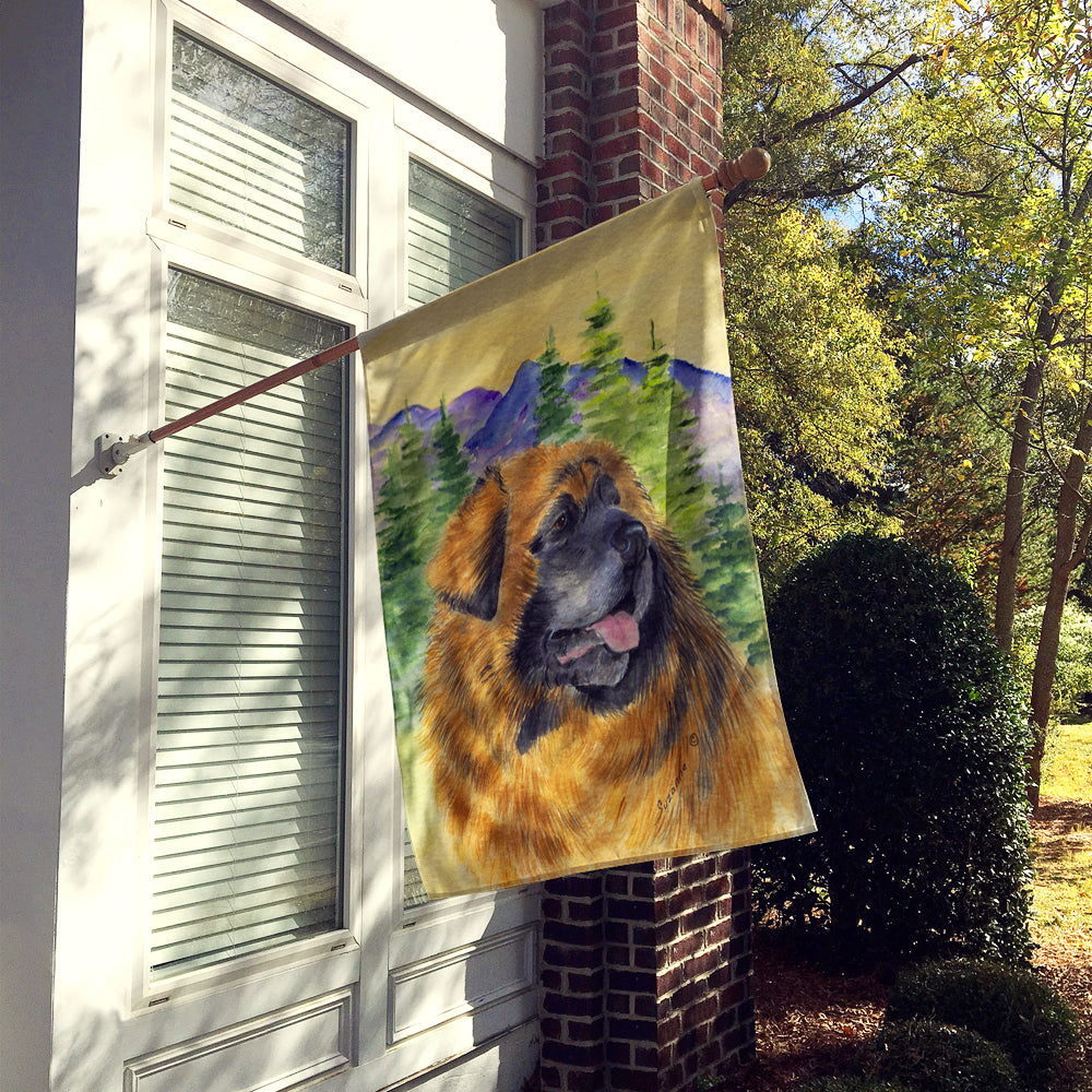 Leonberger Flag Canvas House Size  the-store.com.