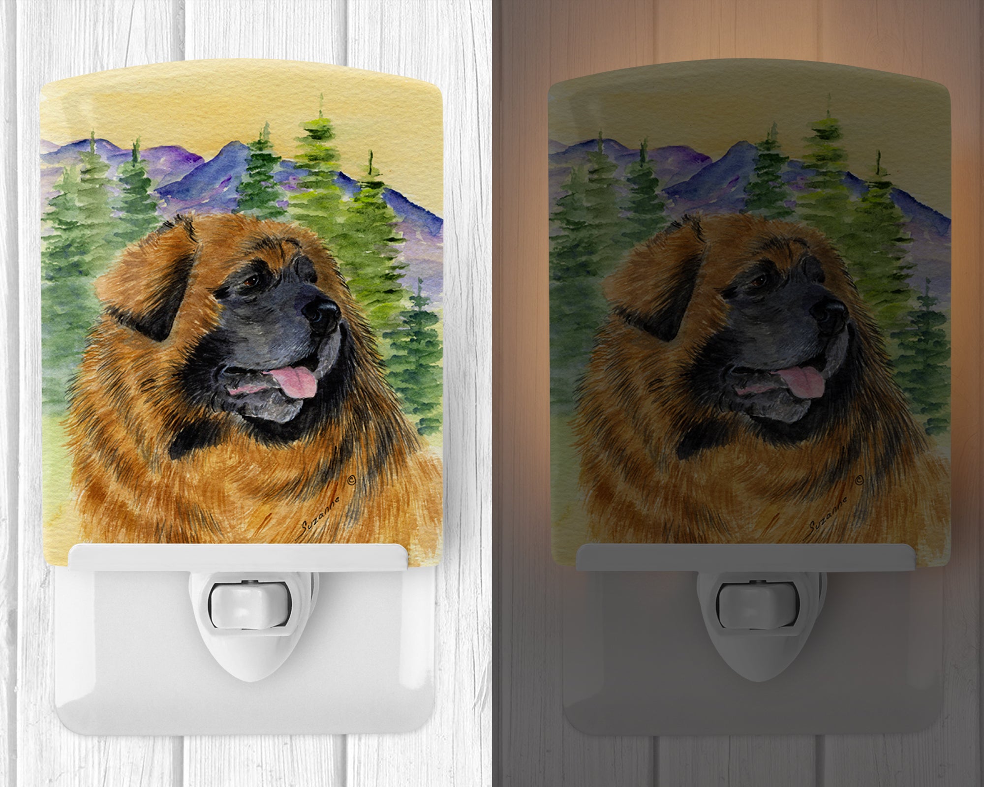 Leonberger Ceramic Night Light SS8202CNL - the-store.com