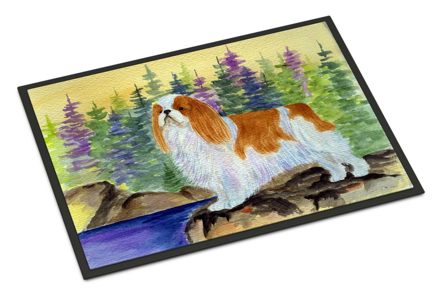 English Toy Spaniel Indoor or Outdoor Mat 24x36 Doormat - the-store.com