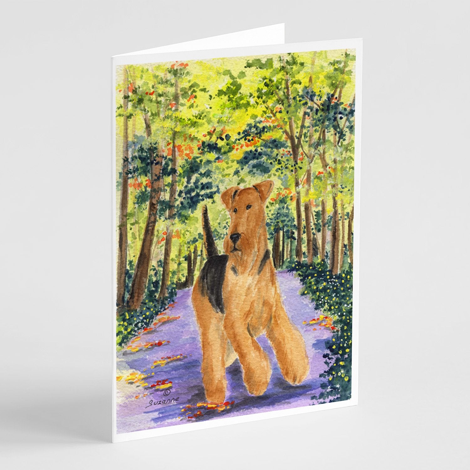 Buy this Airedale Greeting Cards and Envelopes Pack of 8