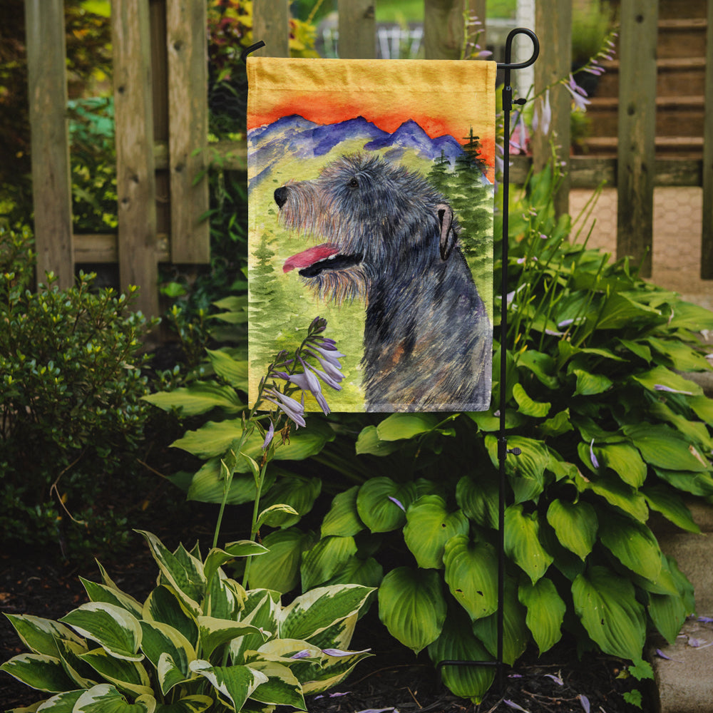 Irish Wolfhound Flag Garden Size.