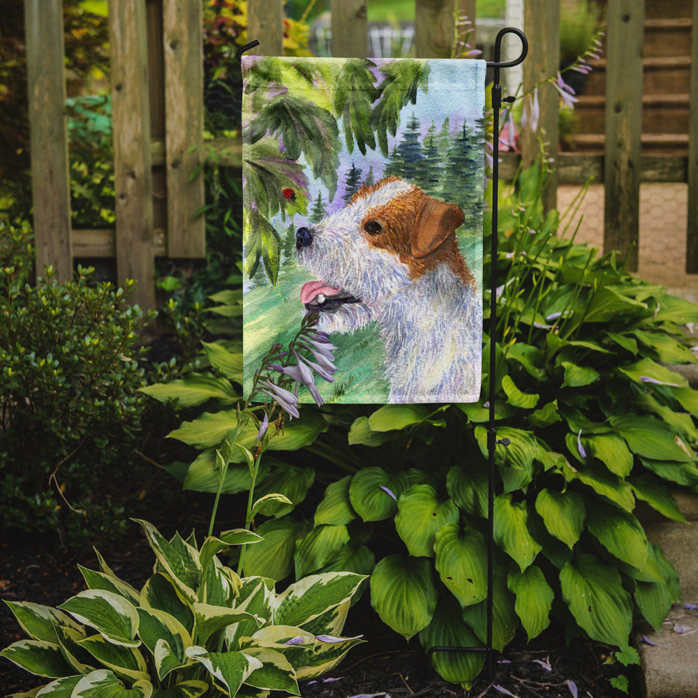 Jack Russell Terrier Flag Garden Size.