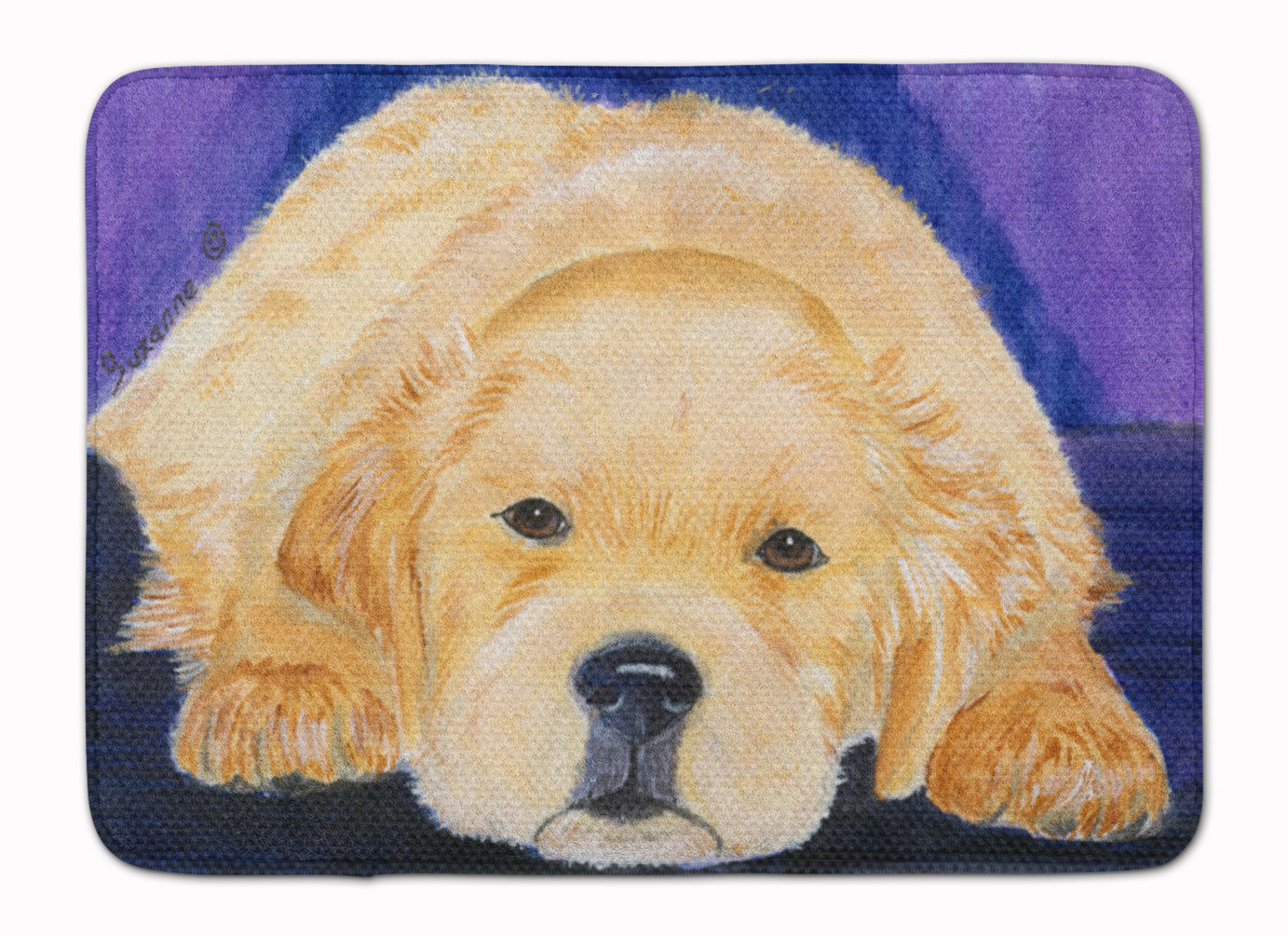 Golden Retriever Machine Washable Memory Foam Mat SS8212RUG - the-store.com