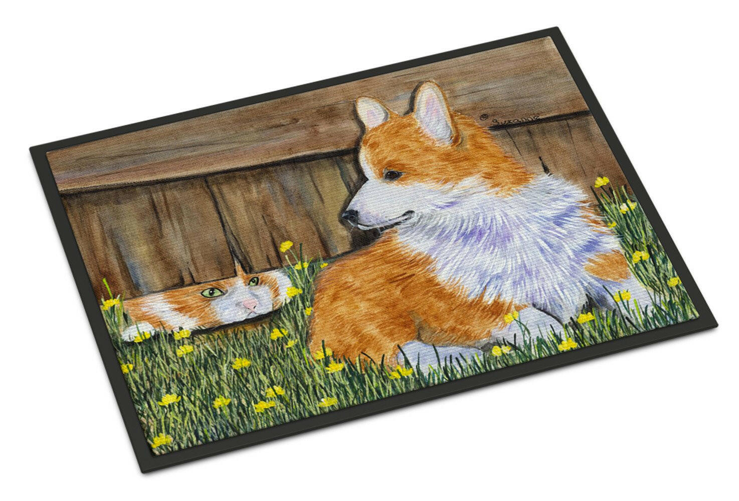 Corgi Indoor Outdoor Mat 18x27 Doormat - the-store.com