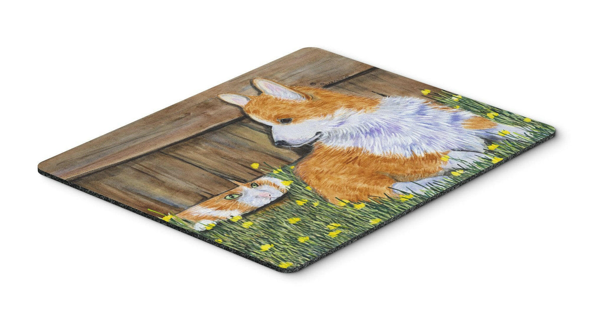 Corgi Mouse Pad / Hot Pad / Trivet by Caroline&#39;s Treasures