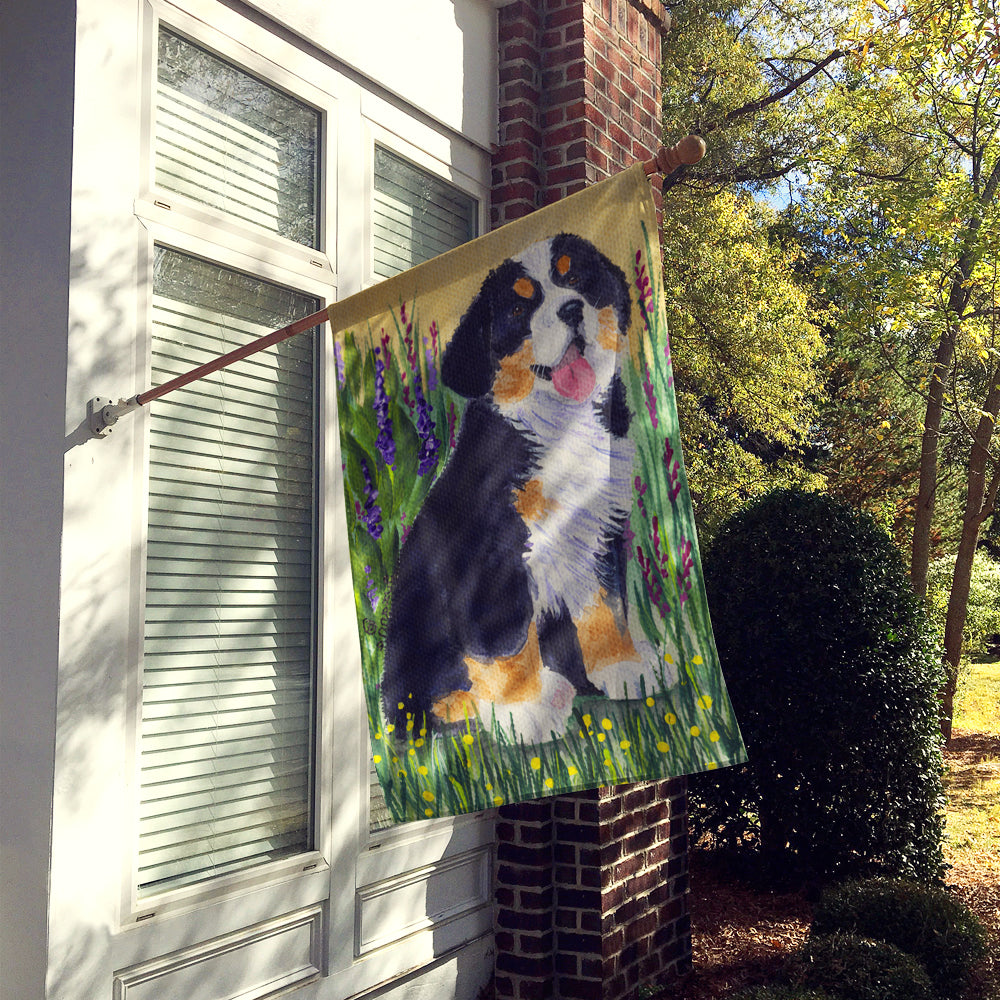 Bernese Mountain Dog Flag Canvas House Size  the-store.com.