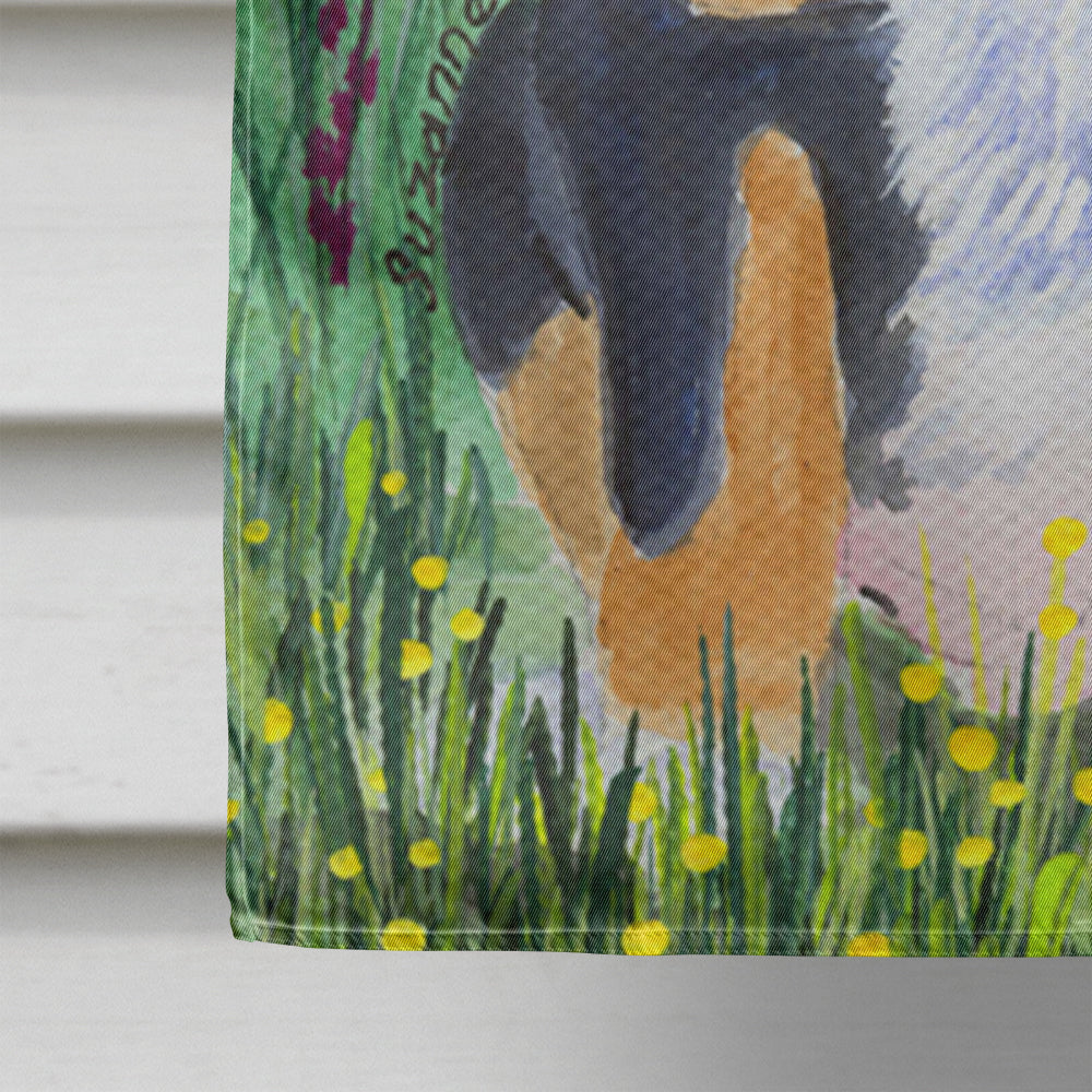 Greater Swiss Mountain Dog Flag Canvas House Size  the-store.com.