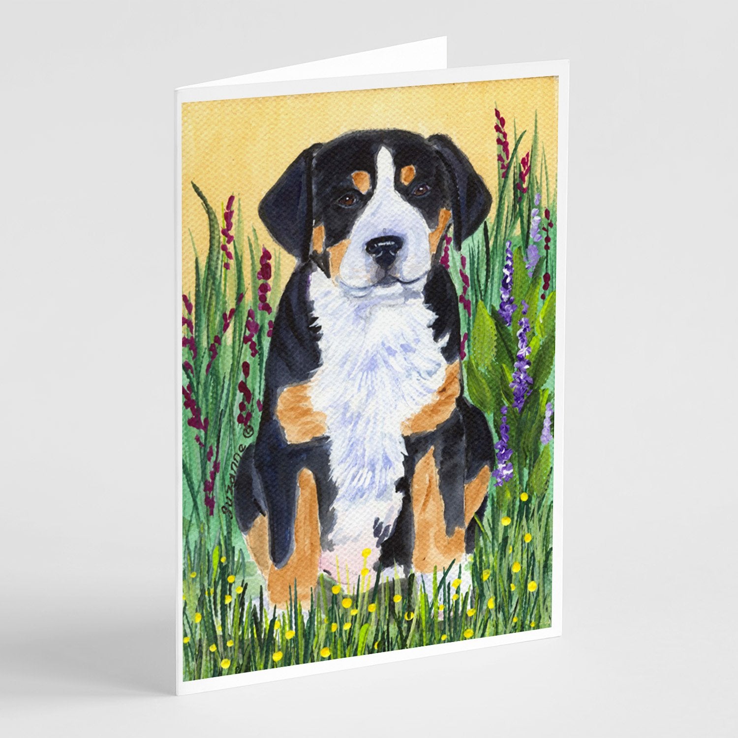 Buy this Greater Swiss Mountain Dog Greeting Cards and Envelopes Pack of 8