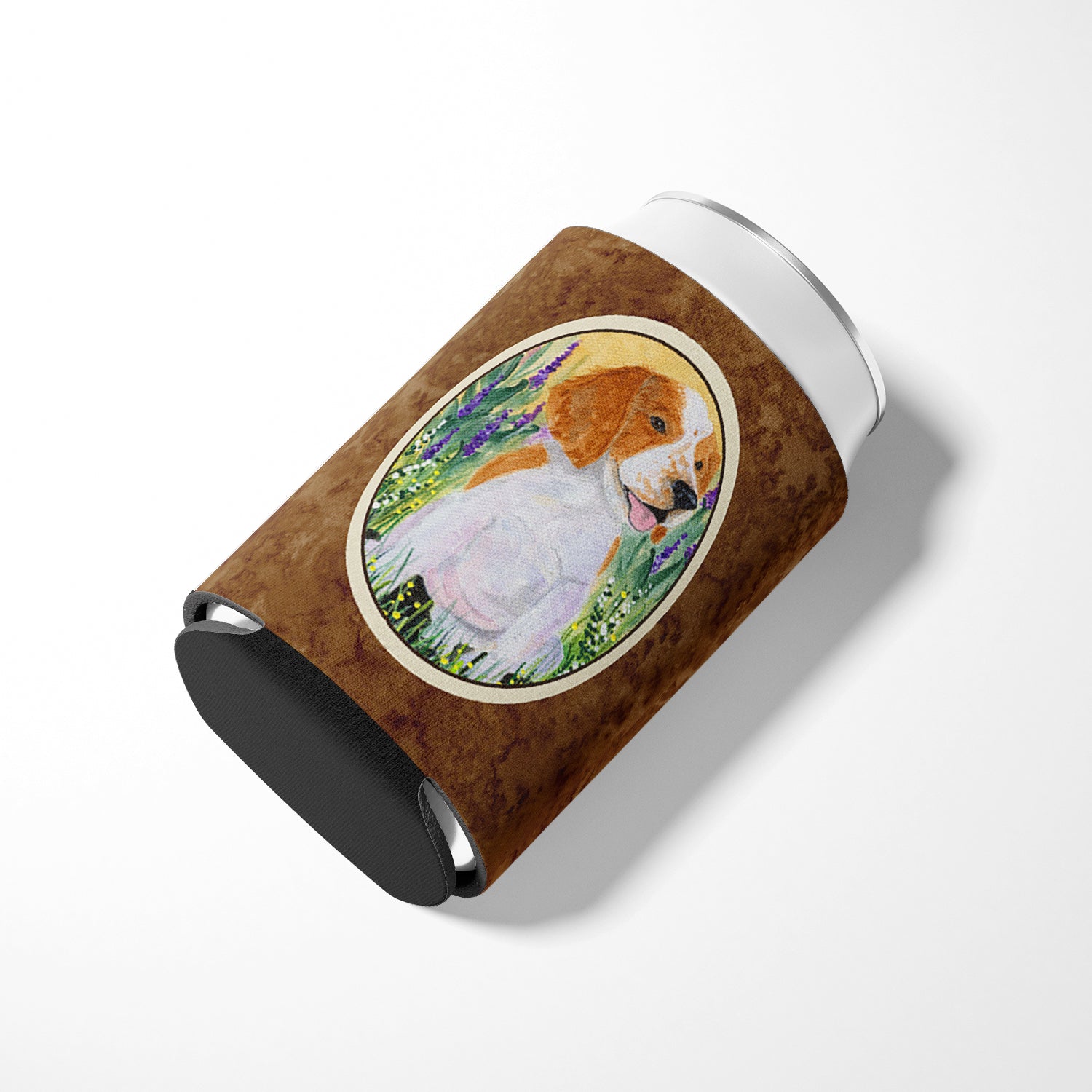 Welsh Springer Spaniel Can or Bottle Beverage Insulator Hugger.