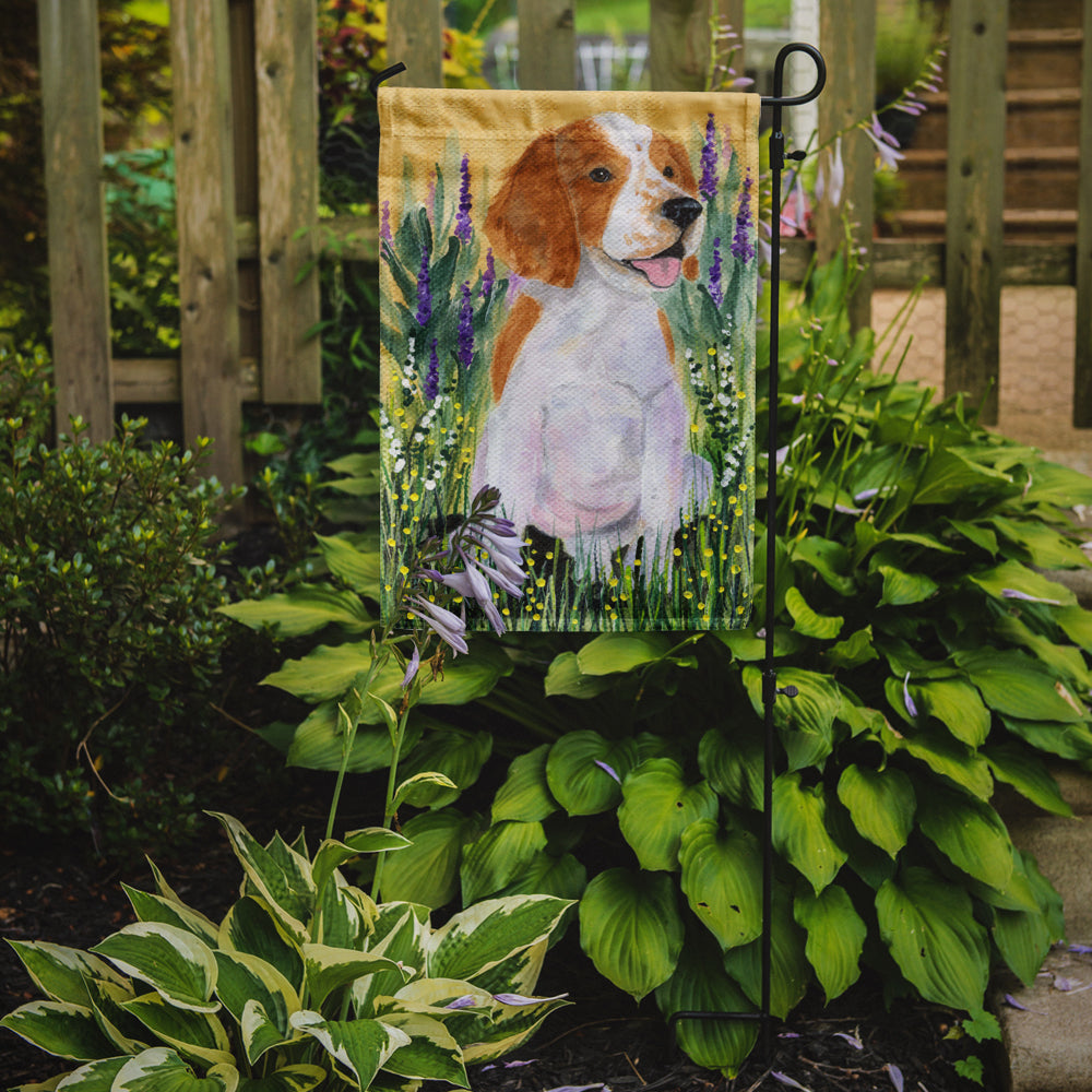 Welsh Springer Spaniel Flag Garden Size.