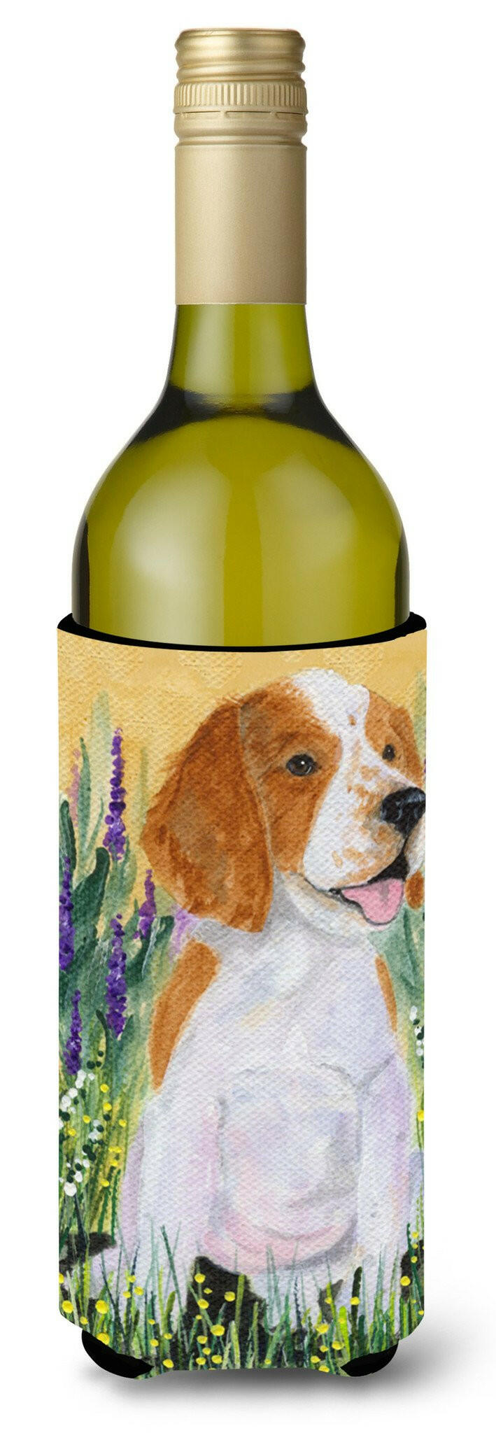 Welsh Springer Spaniel Wine Bottle Beverage Insulator Beverage Insulator Hugger SS8219LITERK by Caroline's Treasures