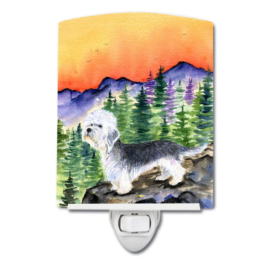 Dandie Dinmont Terrier Ceramic Night Light SS8222CNL - the-store.com