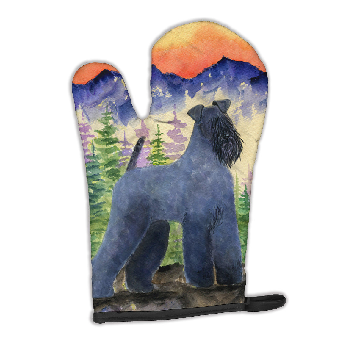 Kerry Blue Terrier Oven Mitt SS8223OVMT  the-store.com.