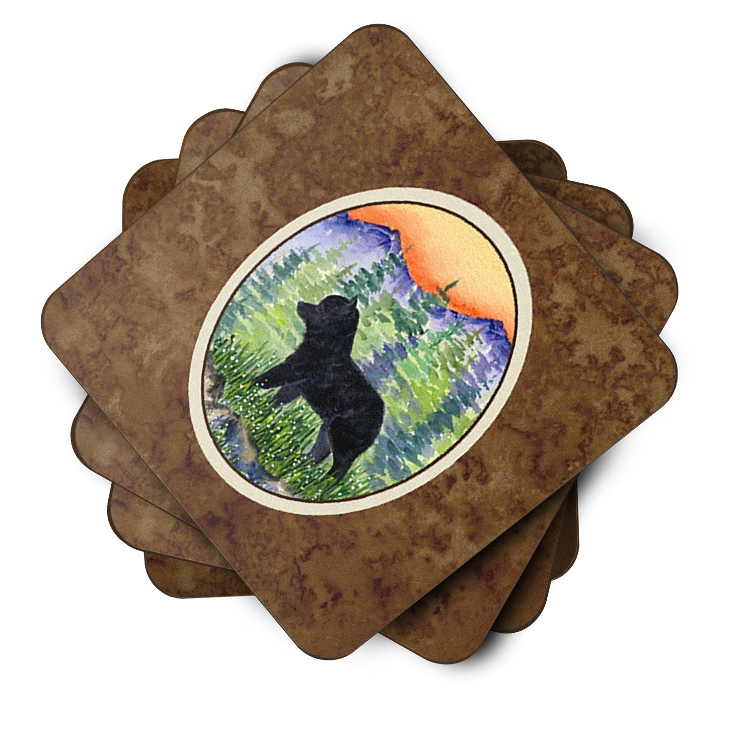 Set of 4 Schipperke Foam Coasters - the-store.com