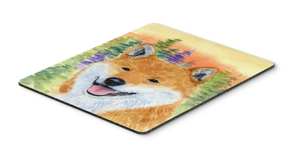 Shiba Inu Mouse Pad / Hot Pad / Trivet by Caroline&#39;s Treasures