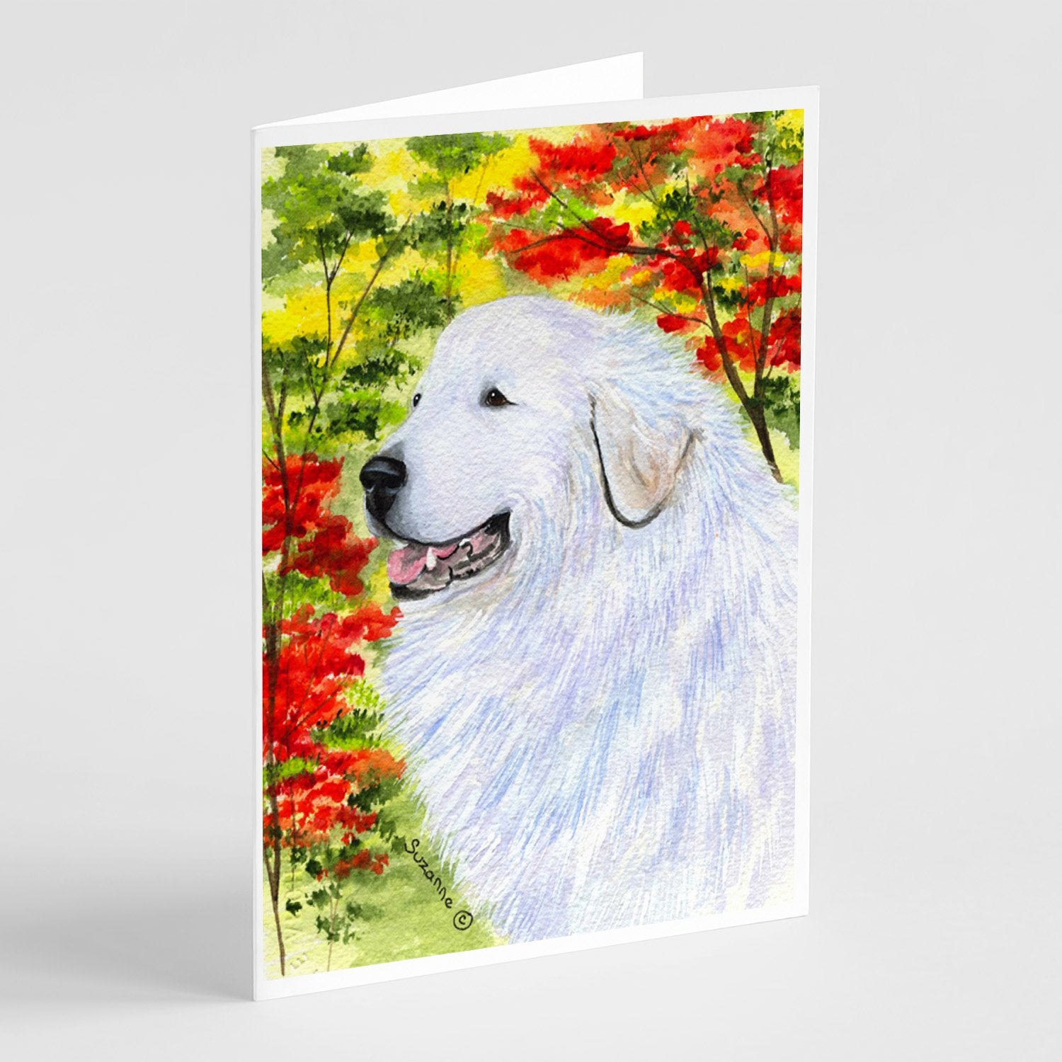 Buy this Great Pyrenees Greeting Cards and Envelopes Pack of 8