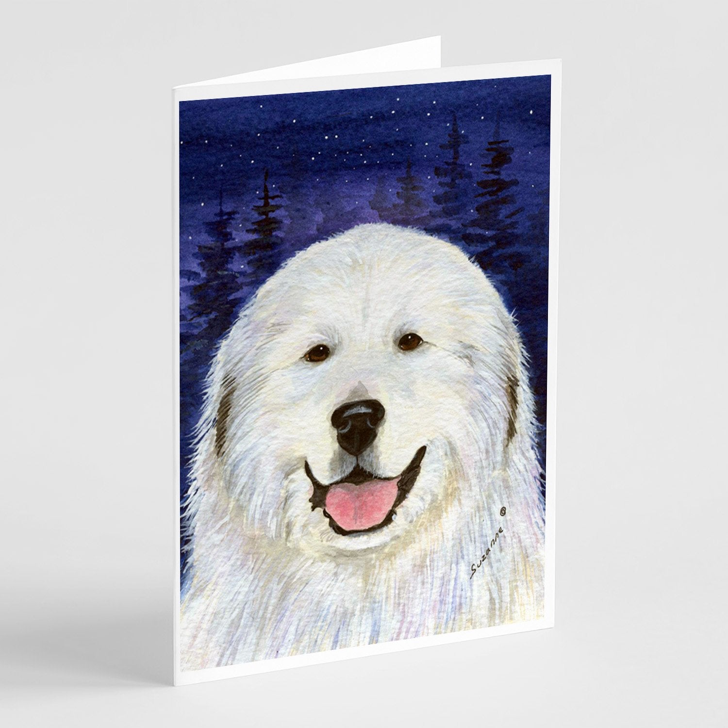 Buy this Great Pyrenees Greeting Cards and Envelopes Pack of 8