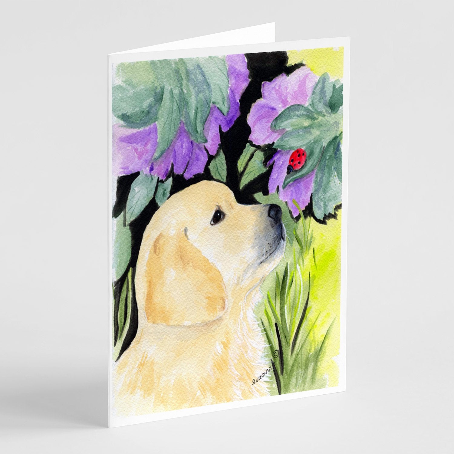 Buy this Golden Retriever Greeting Cards and Envelopes Pack of 8