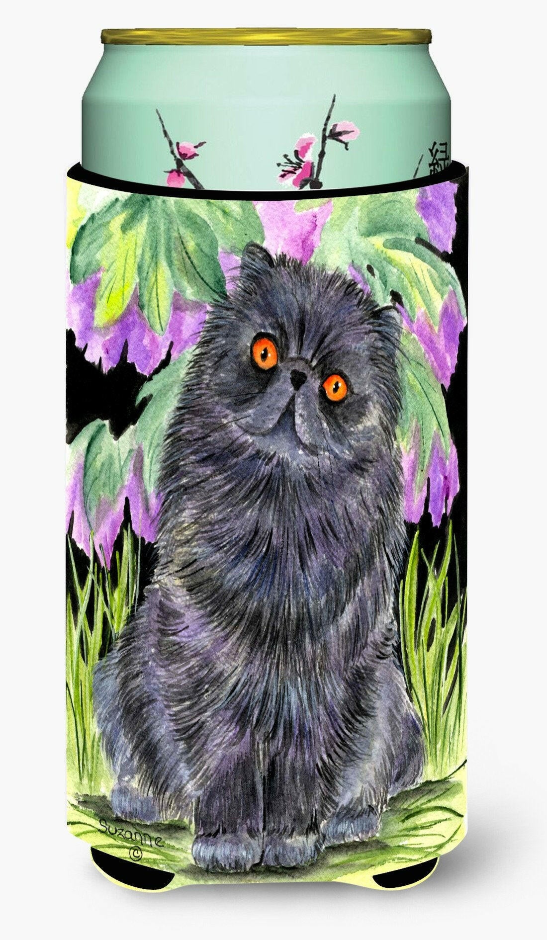 Cat - Persian  Tall Boy Beverage Insulator Beverage Insulator Hugger by Caroline&#39;s Treasures