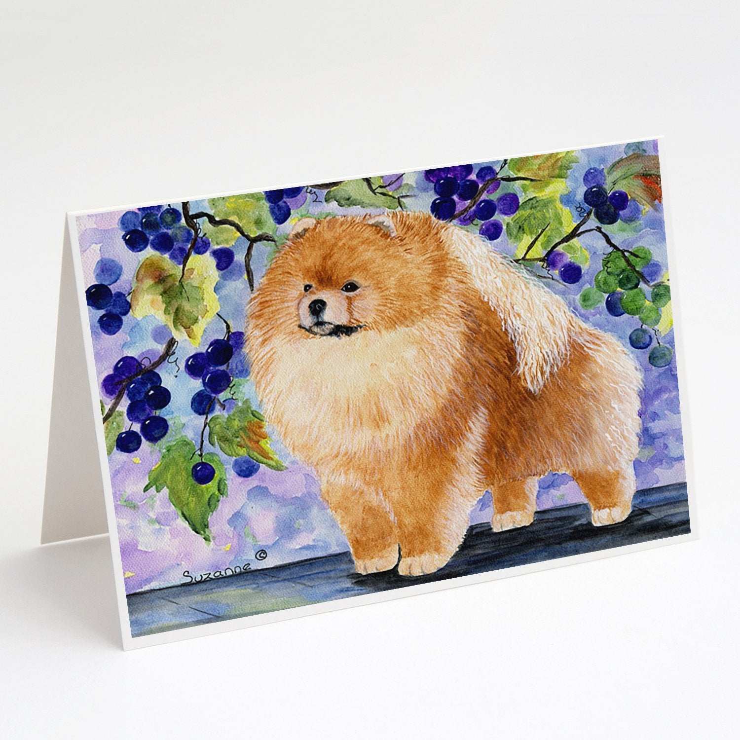 Buy this Pomeranian Greeting Cards and Envelopes Pack of 8