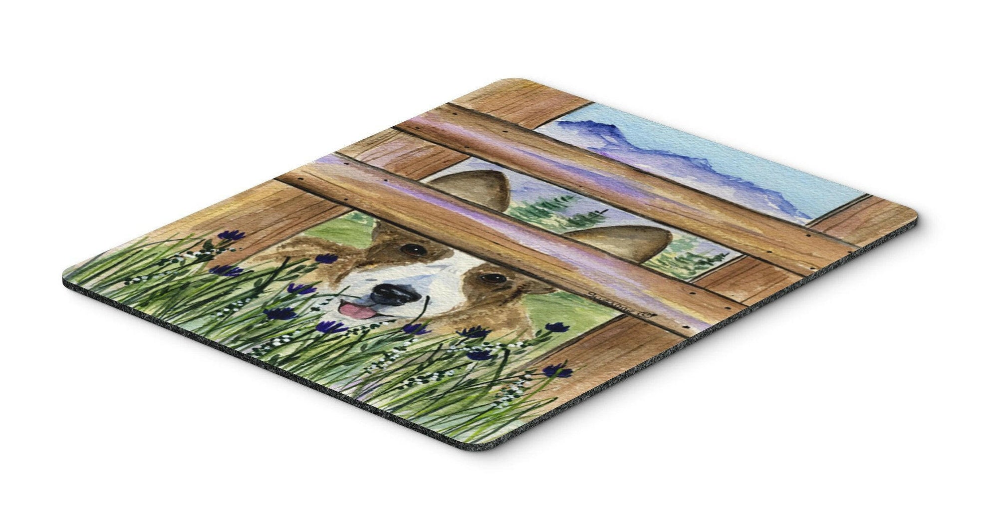 Corgi Mouse Pad / Hot Pad / Trivet by Caroline's Treasures