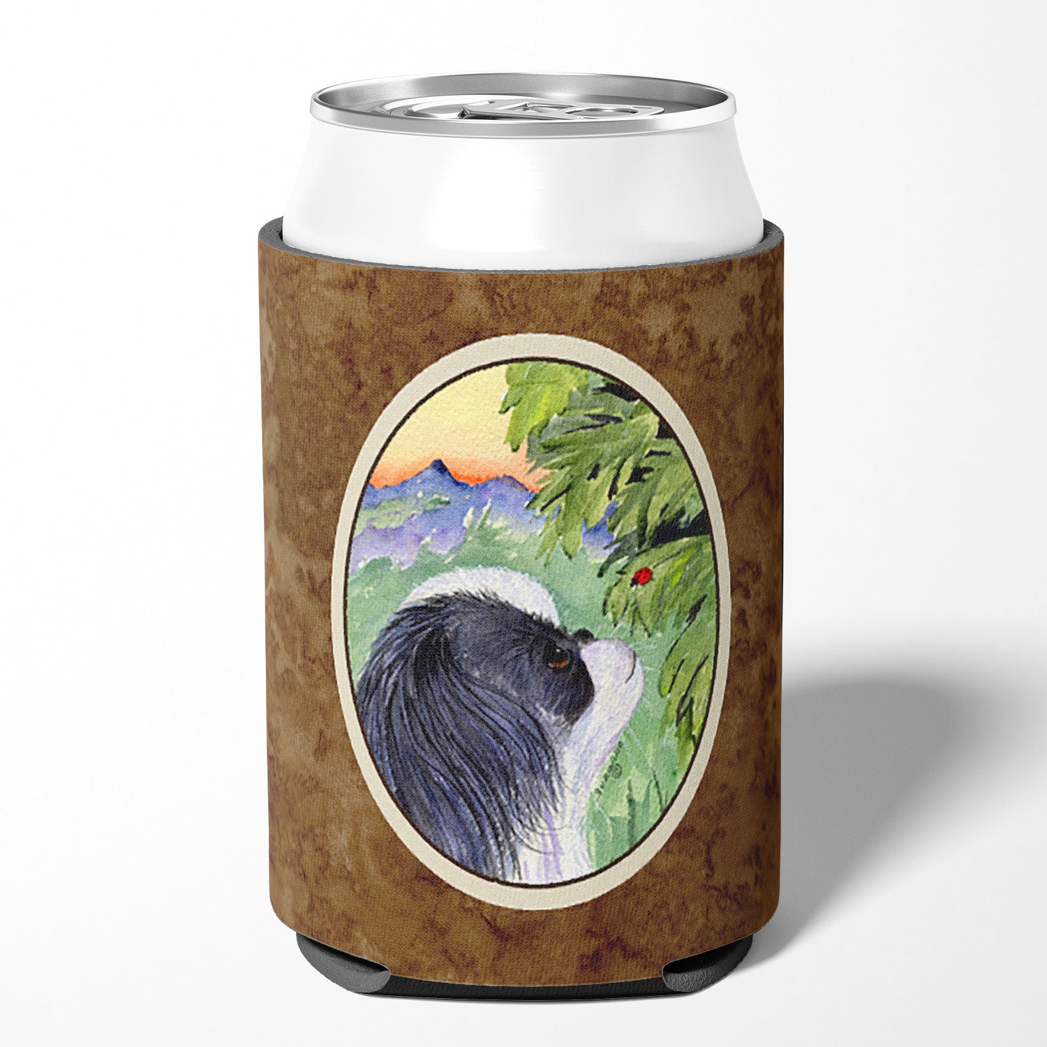 Japanese Chin Can or Bottle Beverage Insulator Hugger.