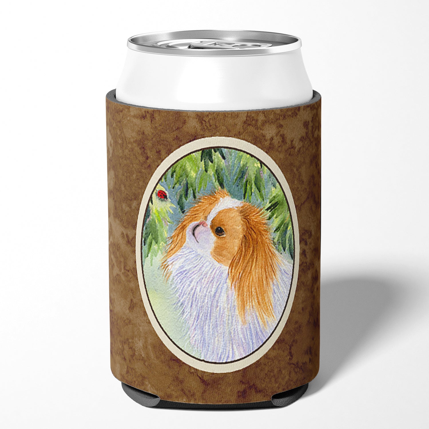 Japanese Chin Can or Bottle Beverage Insulator Hugger.