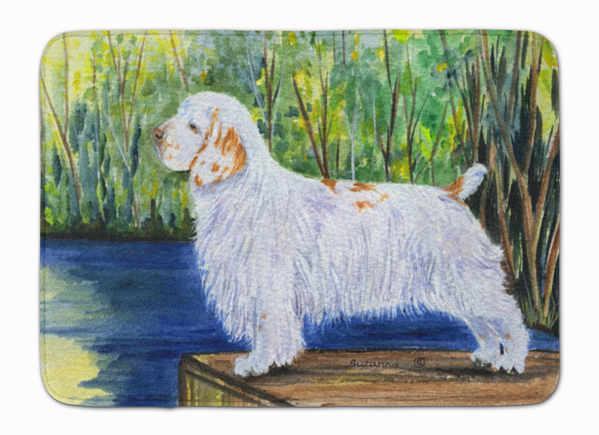 Clumber Spaniel Machine Washable Memory Foam Mat SS8261RUG - the-store.com