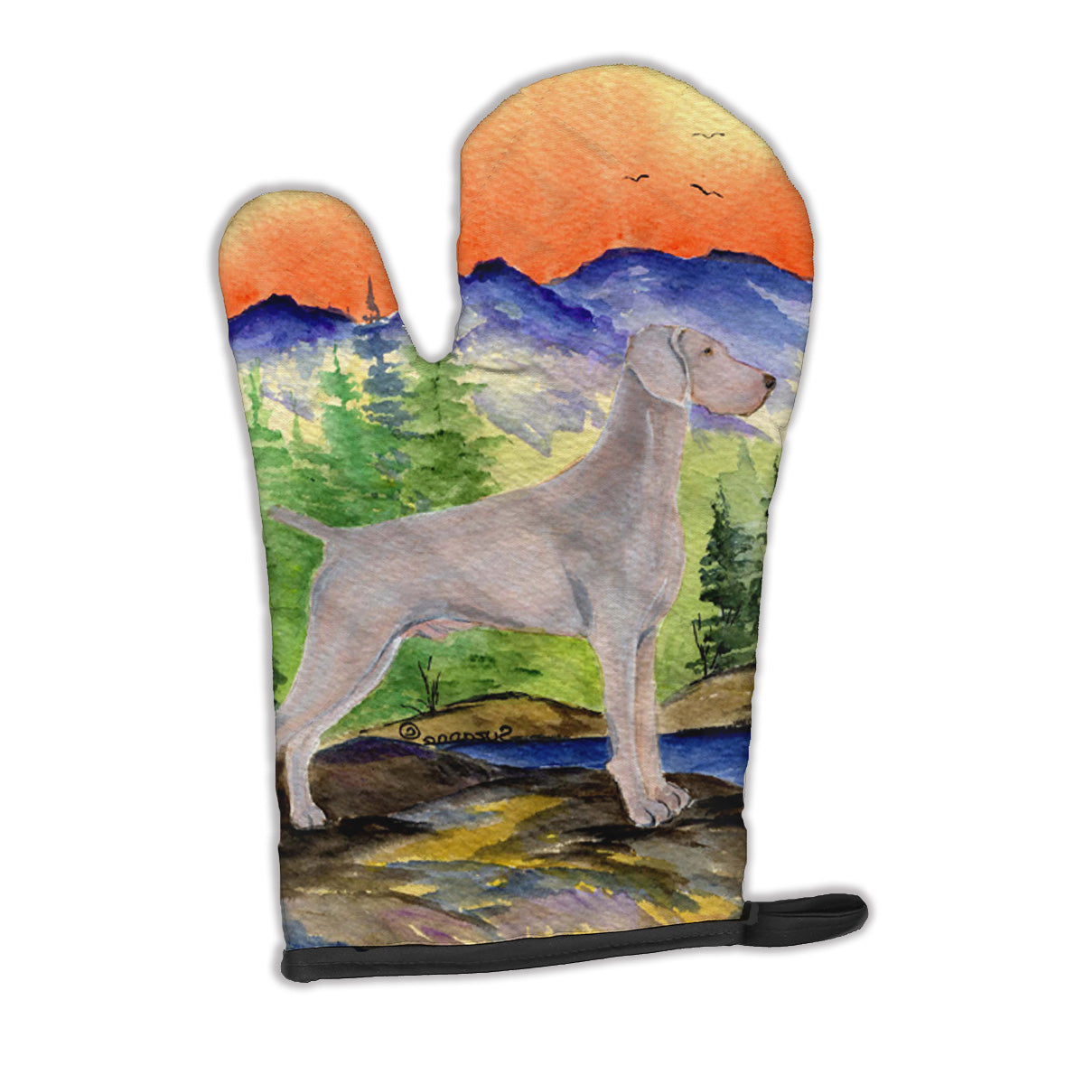 Weimaraner Oven Mitt SS8267OVMT  the-store.com.