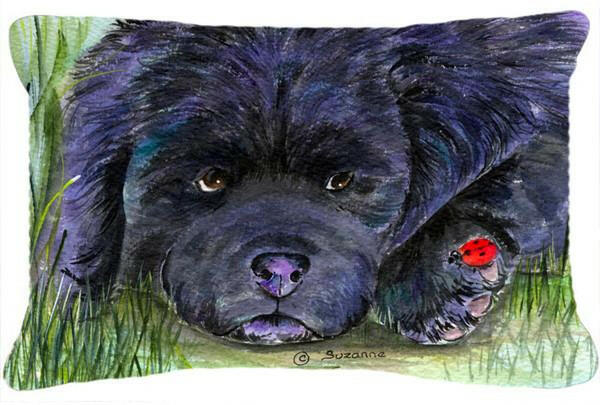 Newfoundland Decorative   Canvas Fabric Pillow by Caroline&#39;s Treasures