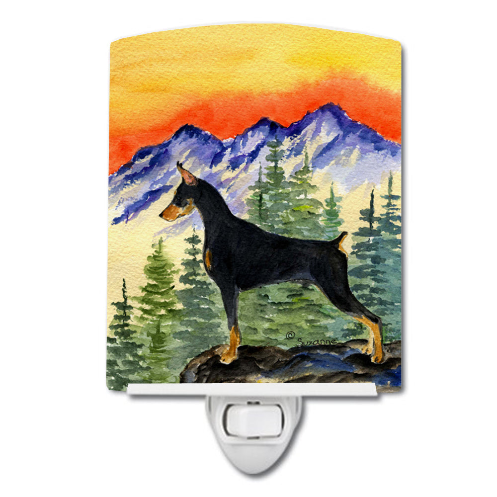 Doberman Ceramic Night Light SS8284CNL - the-store.com