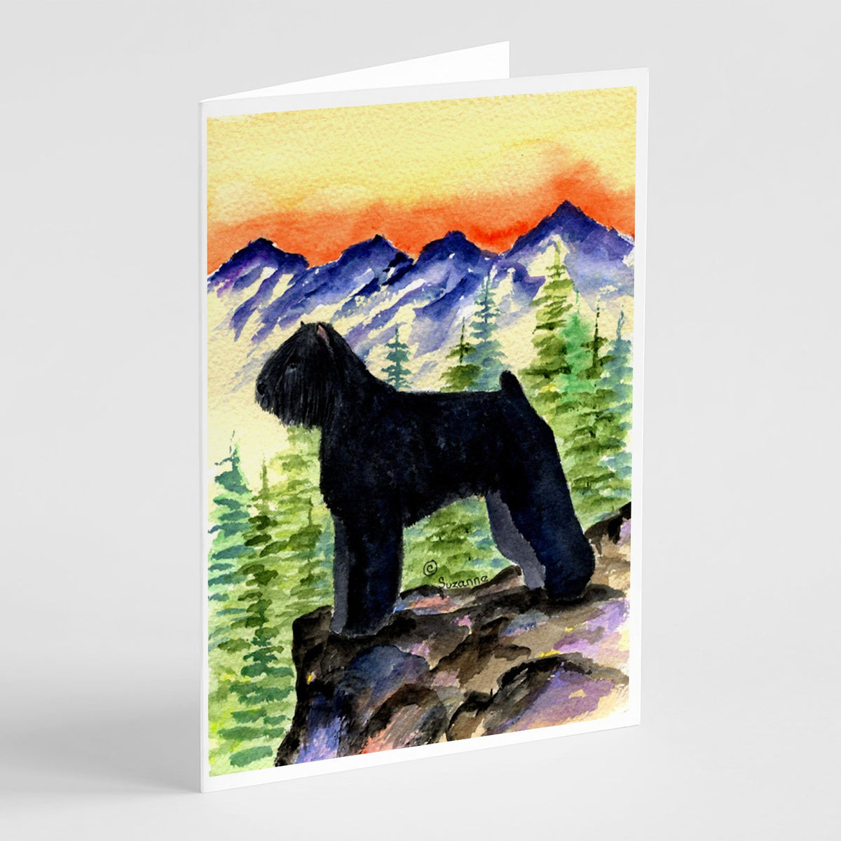 Buy this Bouvier des Flandres Greeting Cards and Envelopes Pack of 8