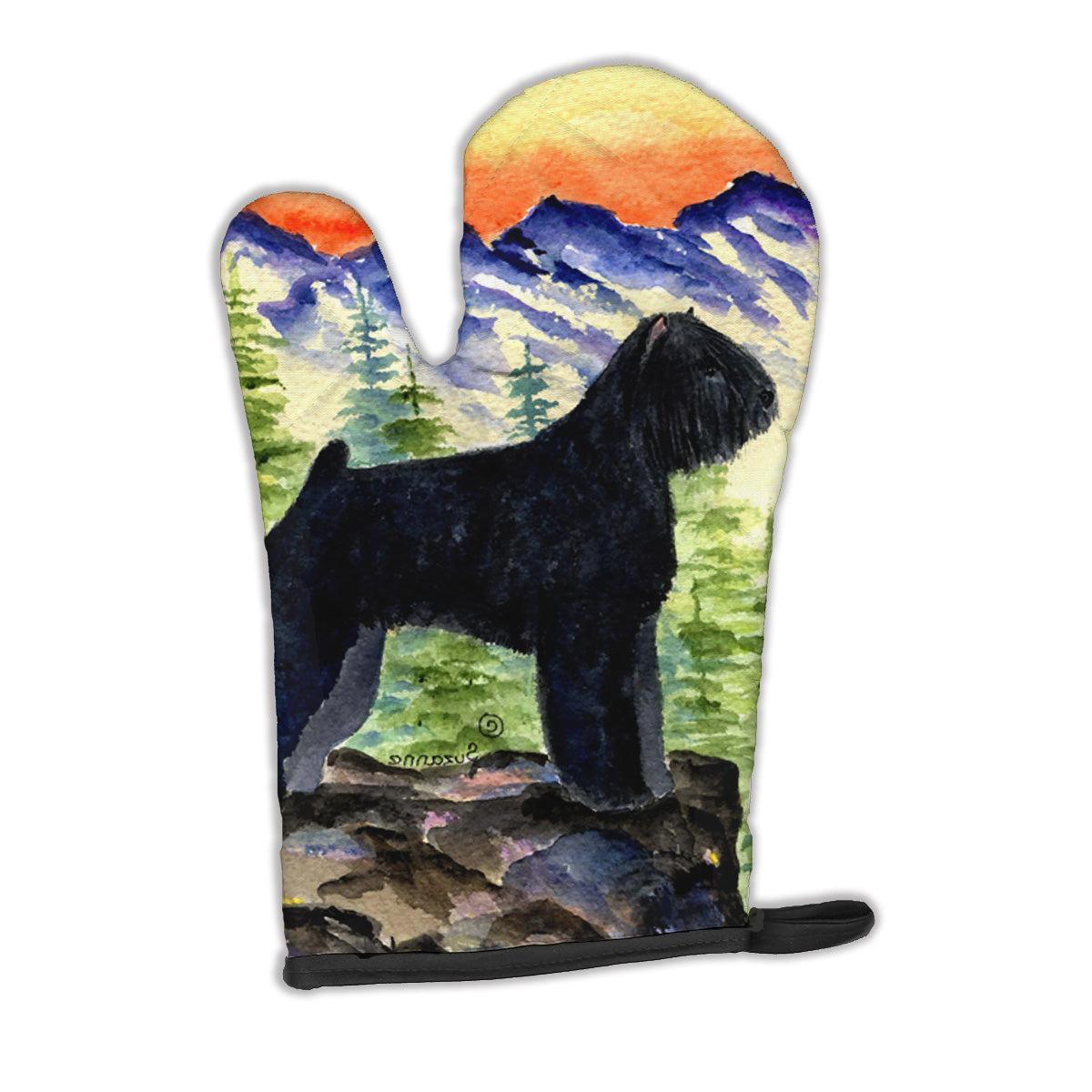 Bouvier des Flandres Oven Mitt SS8286OVMT  the-store.com.