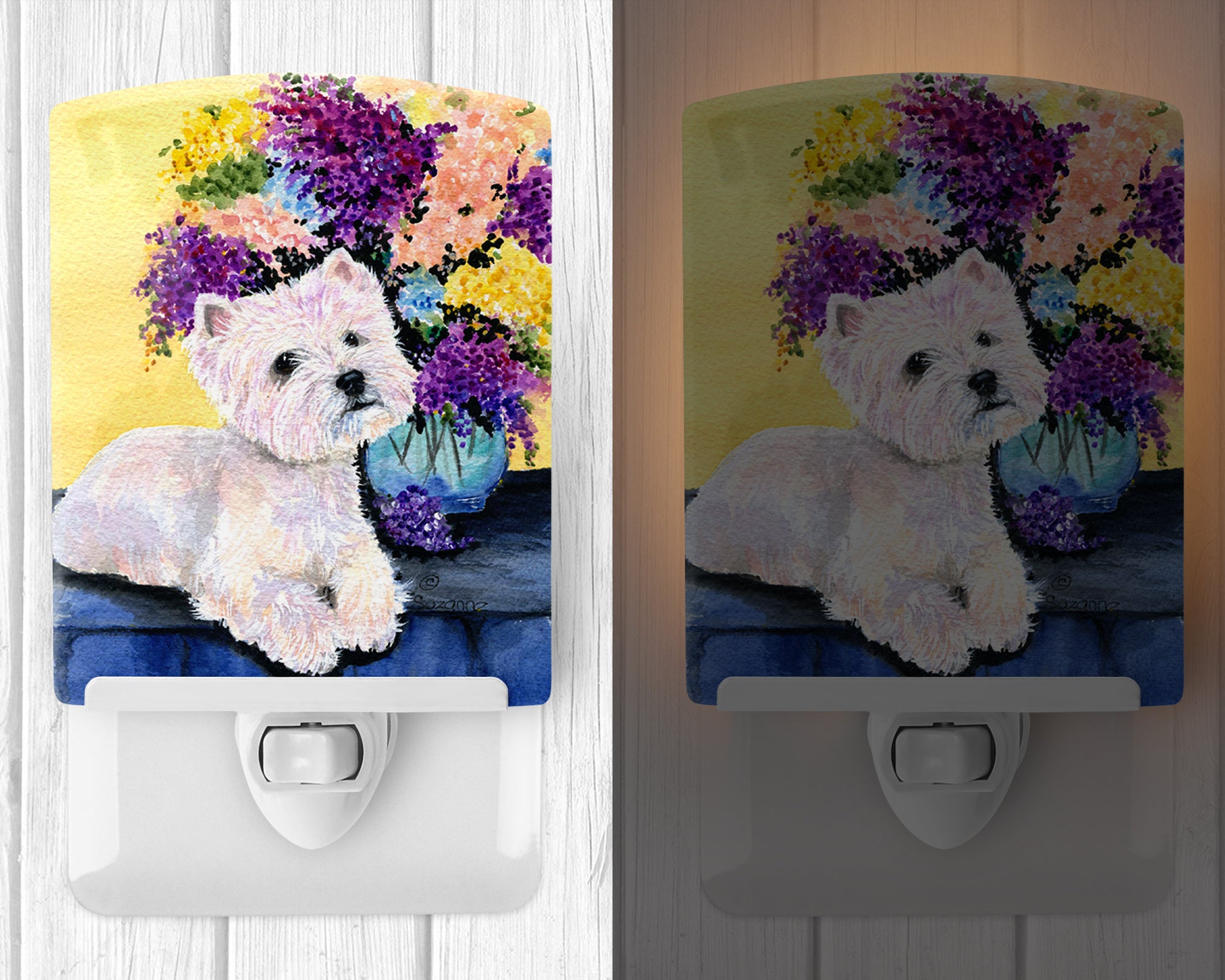 Westie Ceramic Night Light SS8291CNL - the-store.com