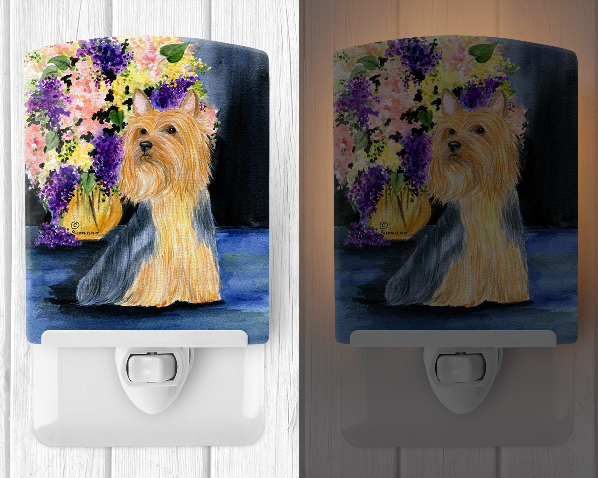 Silky Terrier Ceramic Night Light SS8293CNL - the-store.com