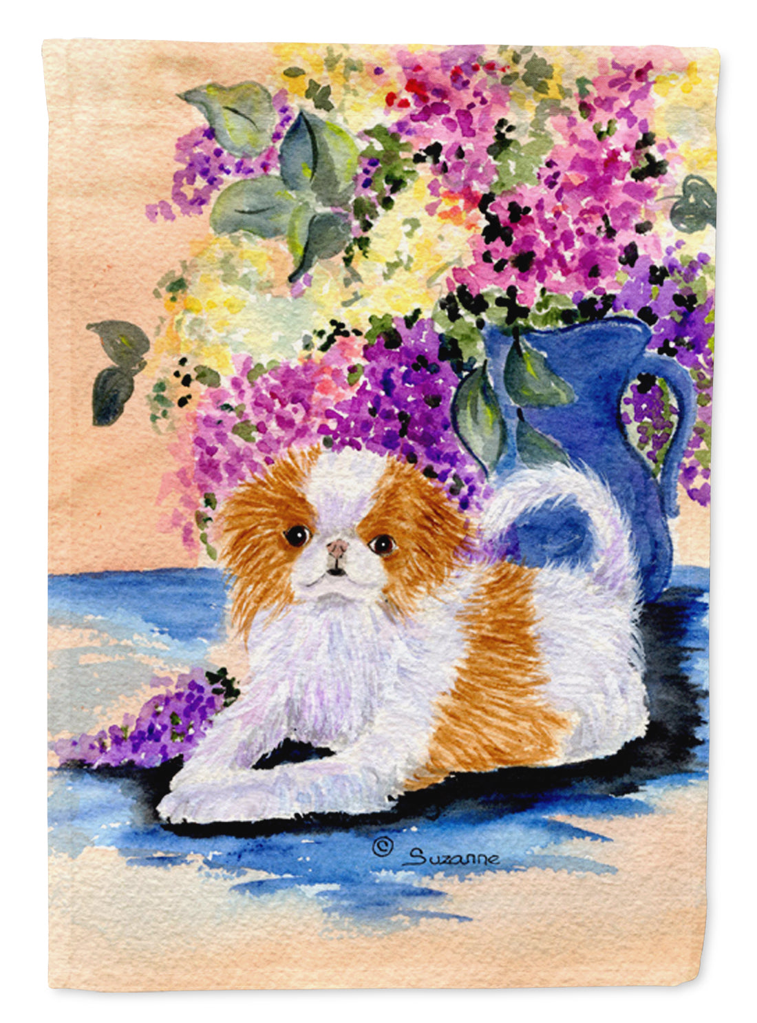 Japanese Chin Flag Garden Size.