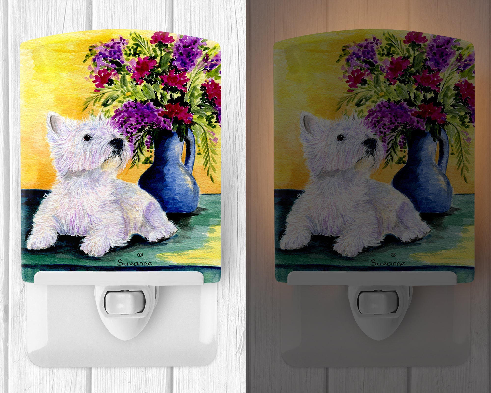 Westie Ceramic Night Light SS8301CNL - the-store.com