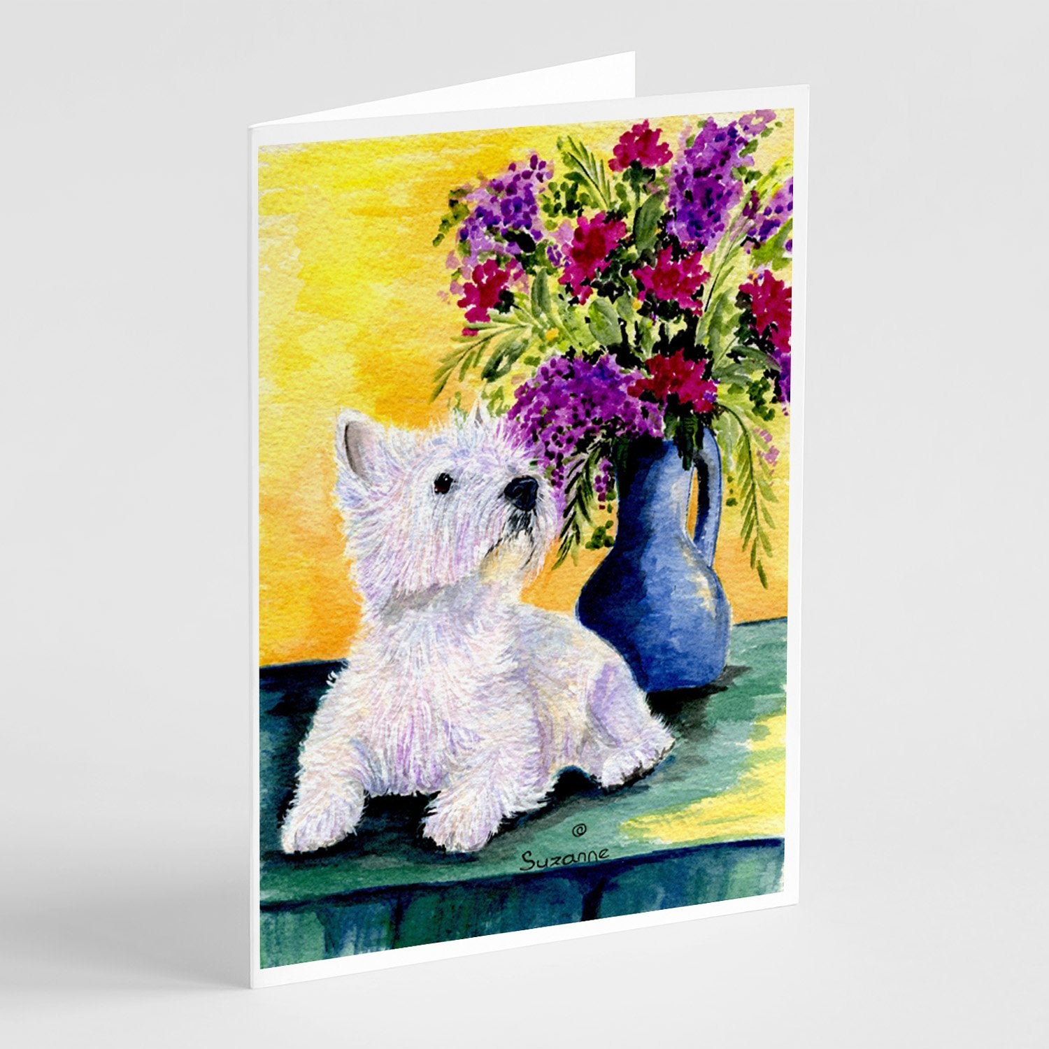 Buy this Westie Greeting Cards and Envelopes Pack of 8