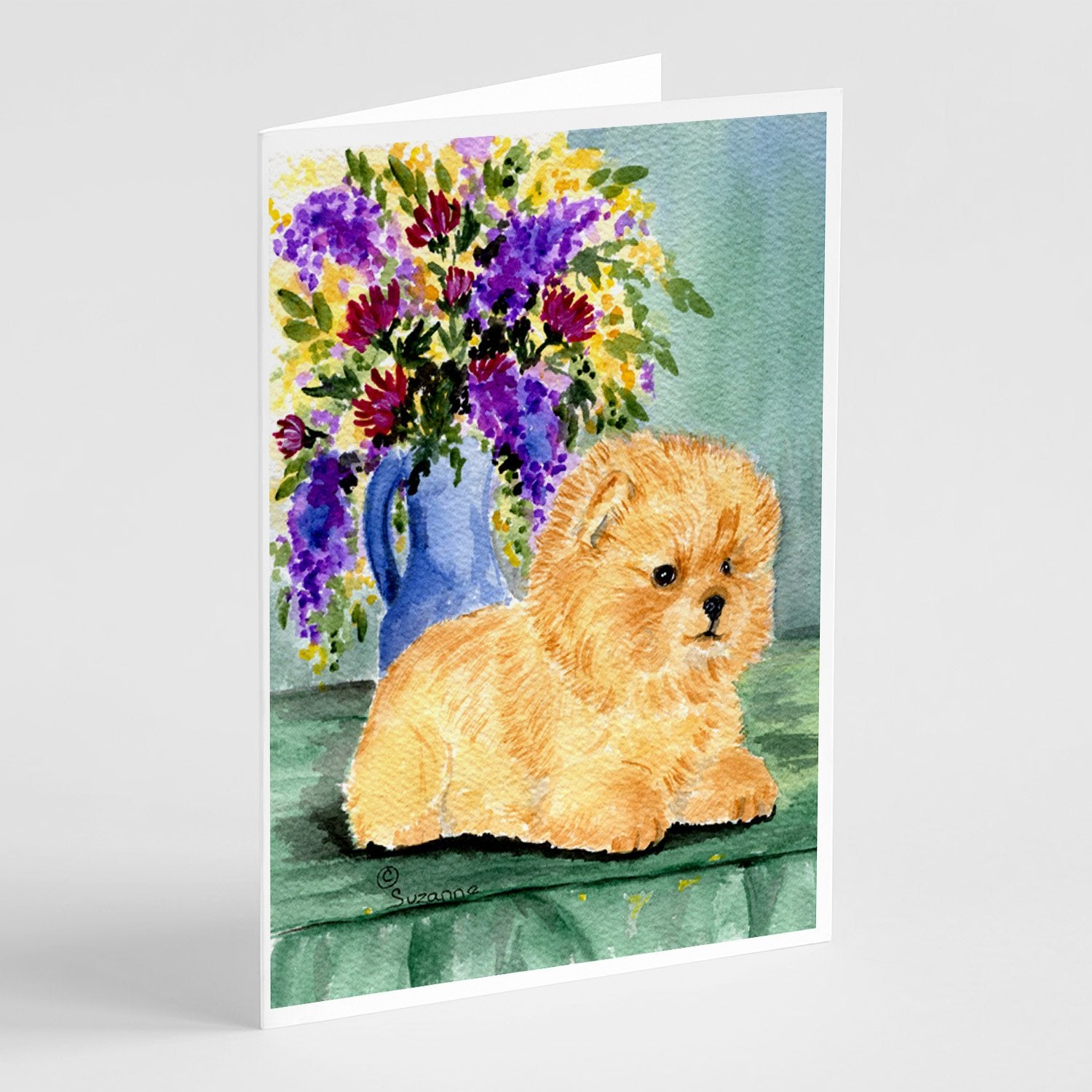 Buy this Pomeranian Greeting Cards and Envelopes Pack of 8