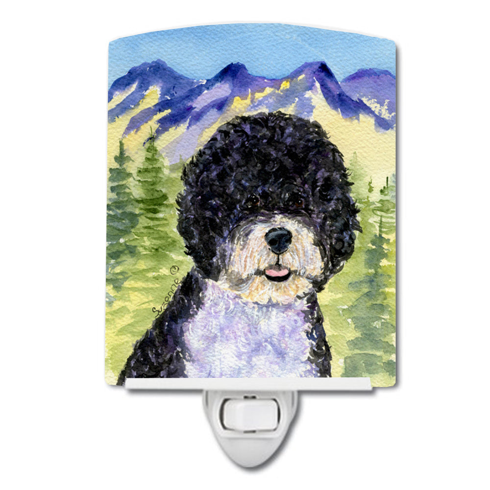 Portuguese Water Dog Ceramic Night Light SS8303CNL - the-store.com