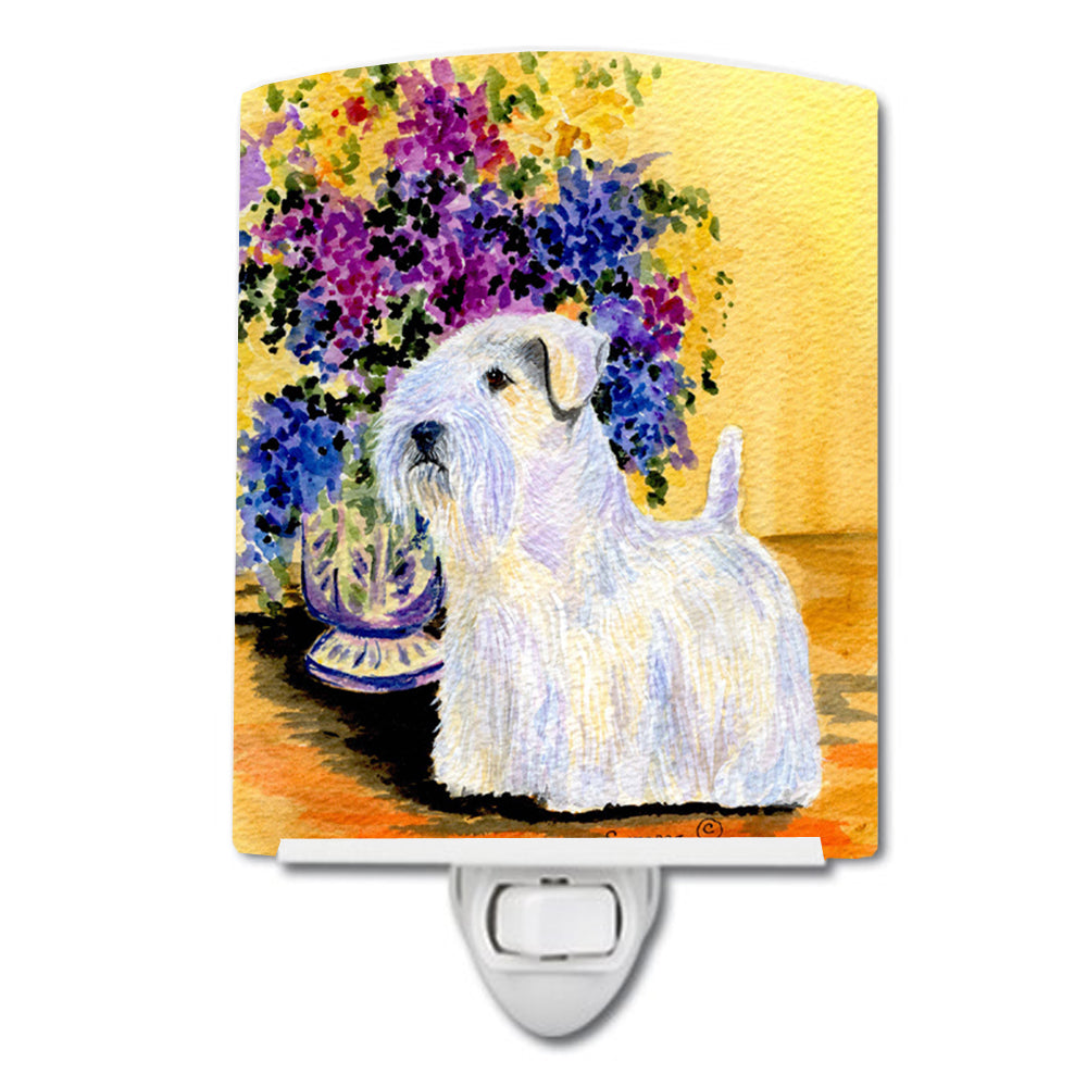 Sealyham Terrier Ceramic Night Light SS8307CNL - the-store.com