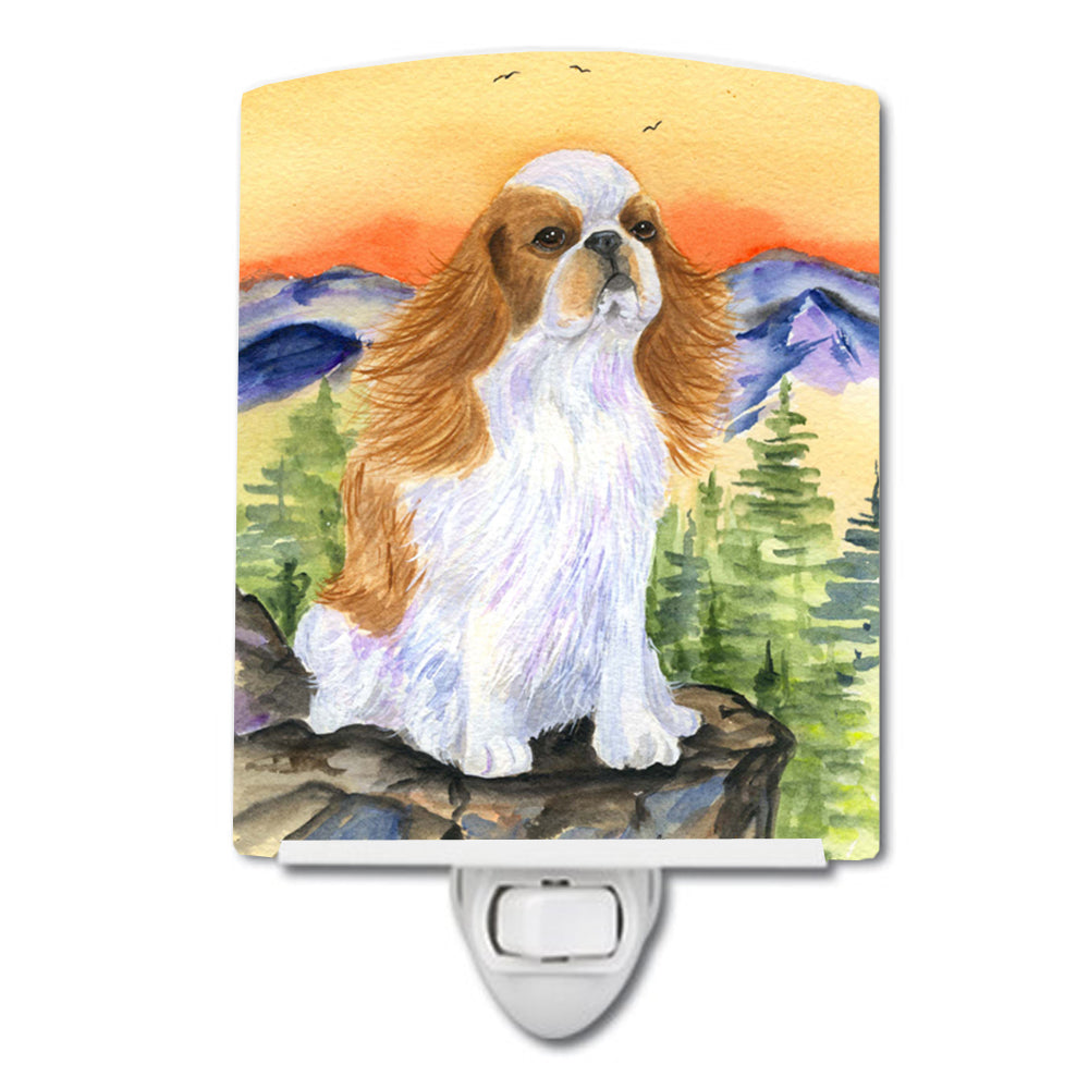 English Toy Spaniel Ceramic Night Light SS8311CNL - the-store.com