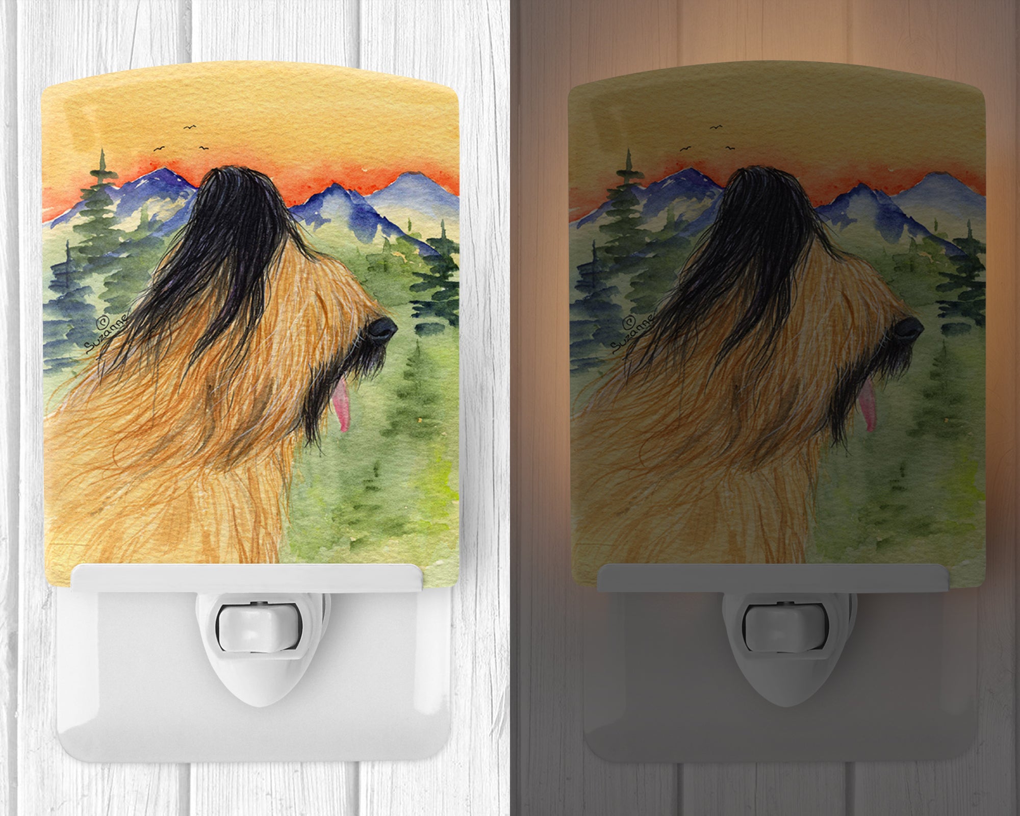 Briard Ceramic Night Light SS8318CNL - the-store.com