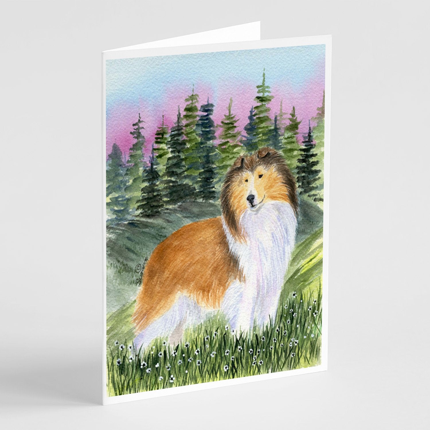 Buy this Sheltie Greeting Cards and Envelopes Pack of 8