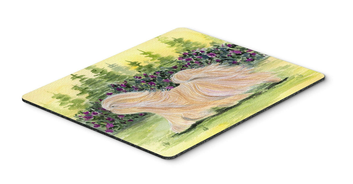 Lhasa Apso Mouse Pad / Hot Pad / Trivet by Caroline&#39;s Treasures