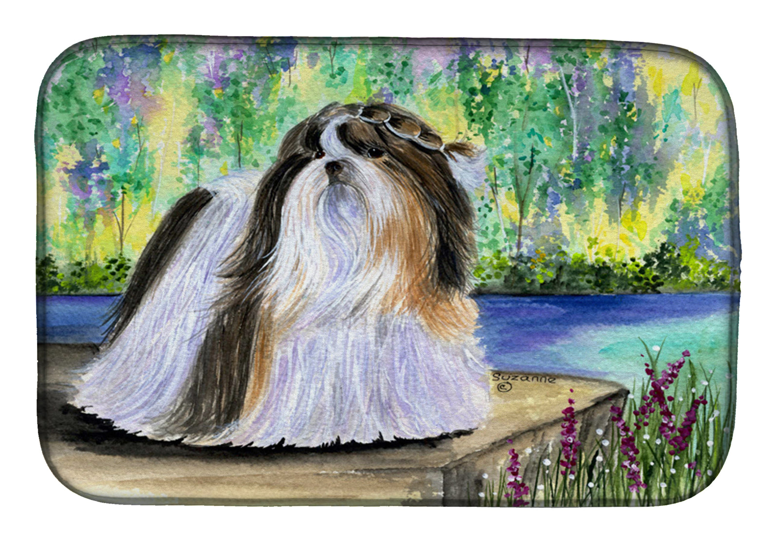 Shih Tzu Dish Drying Mat SS8329DDM  the-store.com.