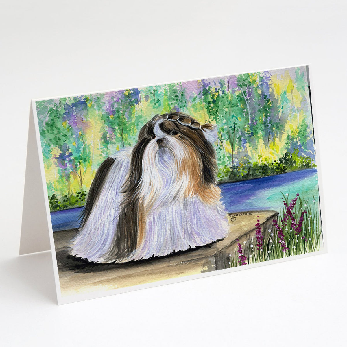 Buy this Shih Tzu Greeting Cards and Envelopes Pack of 8