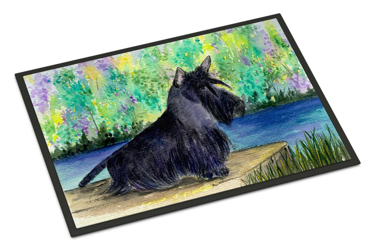 Scottish Terrier Indoor Outdoor Mat 18x27 Doormat - the-store.com