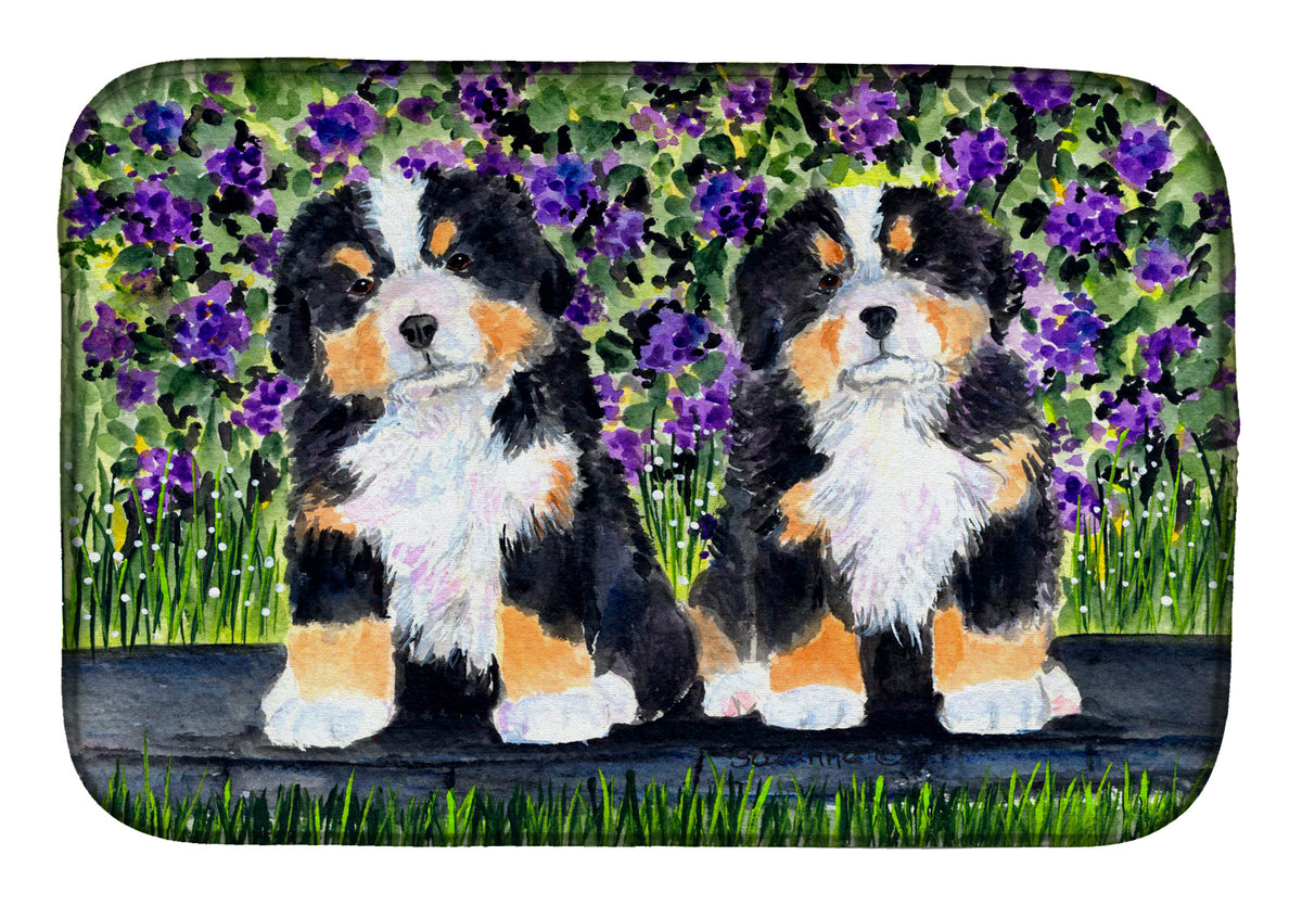 Bernese Mountain Dog Dish Drying Mat SS8334DDM  the-store.com.